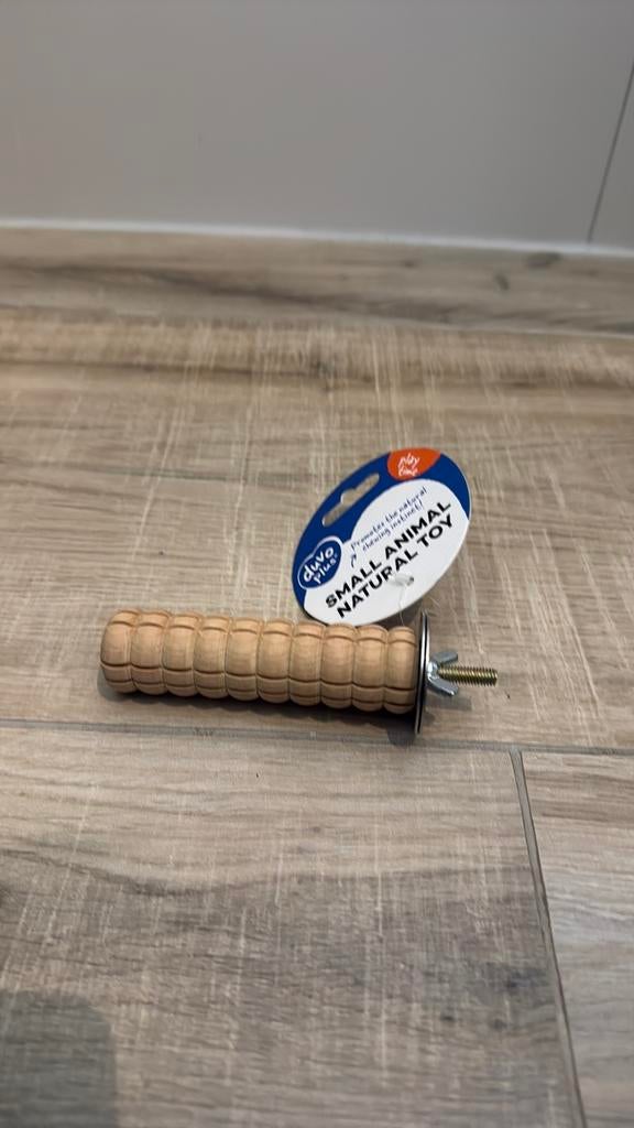 Kleine houten zitstok, Ophalen of Verzenden, Nieuw, Kooi-accessoires