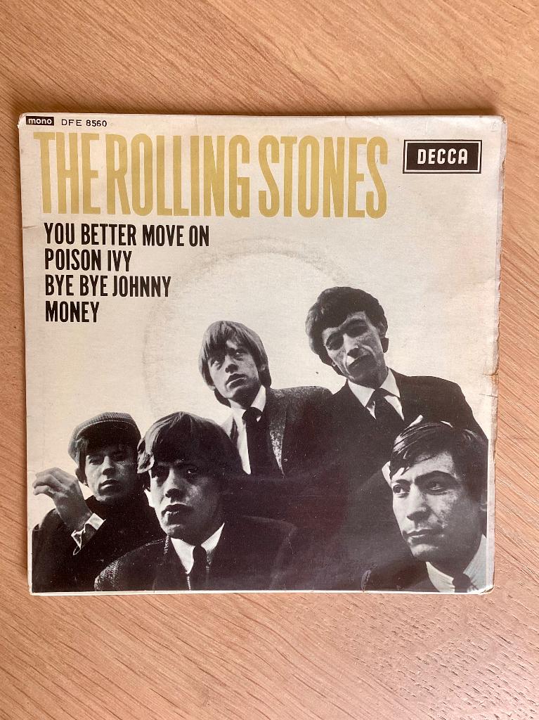 The Rolling Stones EP, Gebruikt, 7 inch, Ophalen of Verzenden, Pop