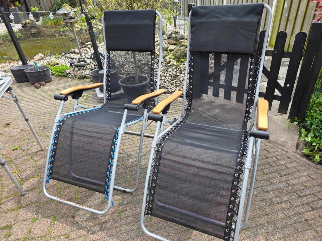 GERESERVEERD Lafuma Relaxstoelen, Ophalen, Gebruikt, Textileen, Verstelbaar