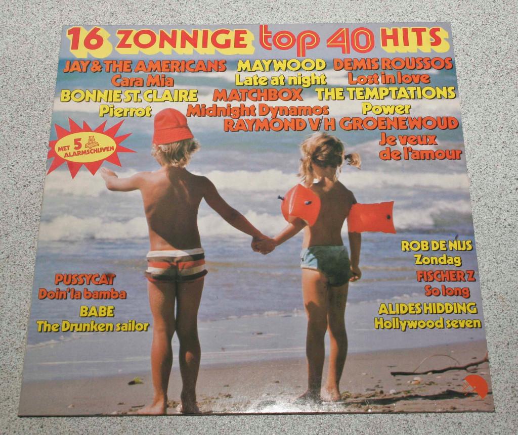 16 Zonnige Top 40 Hits LP, Cd's en Dvd's, Vinyl | Verzamelalbums, Ophalen of Verzenden, Gebruikt, 12 inch, Pop