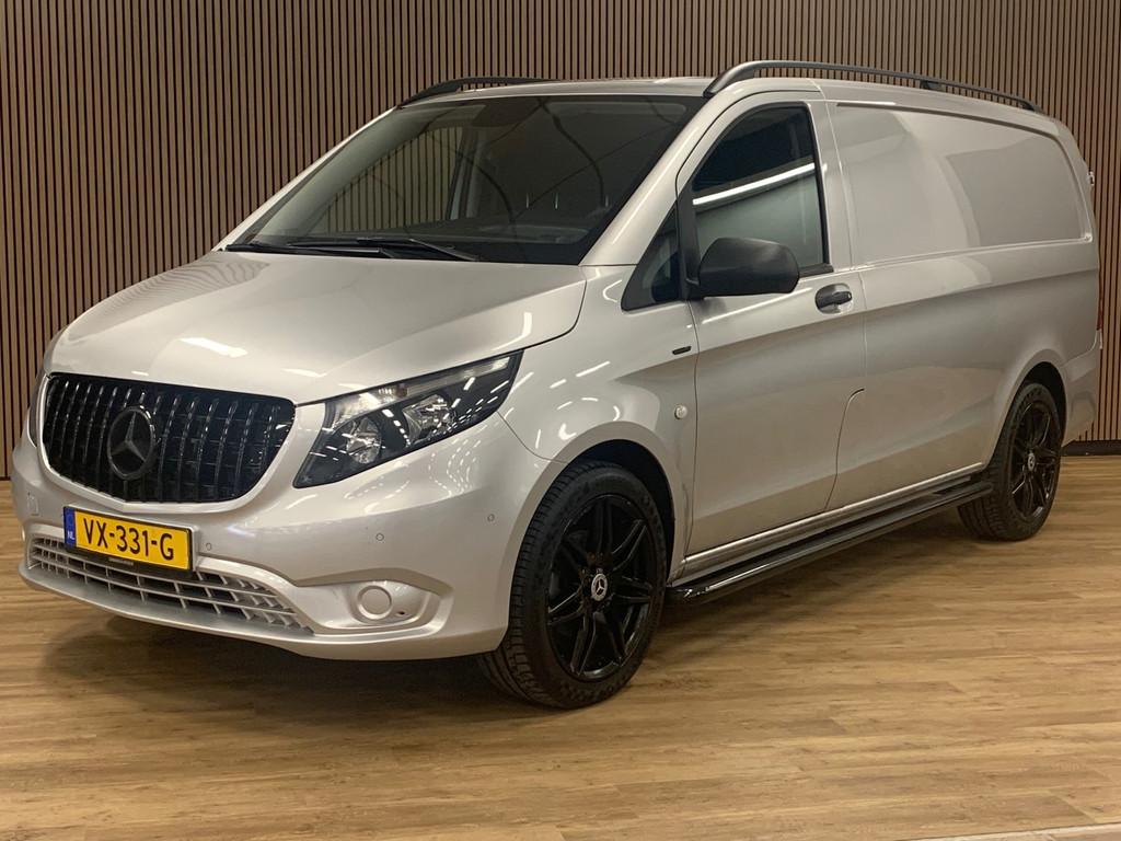 Mercedes-Benz Vito 111 CDI Functional Lang|BTW|Navigatie|Cam, Auto's, Voorwielaandrijving, Euro 5, Stof, Zwart