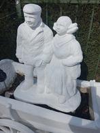 Tuinbeeld boer en boerin, Ophalen