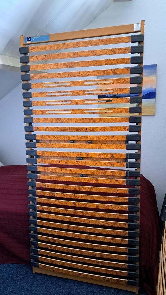 Lattenbodem vast. 90 x 200 cm. 1 stuks., Huis en Inrichting, Ophalen, Zo goed als nieuw, Eenpersoons, 90 cm