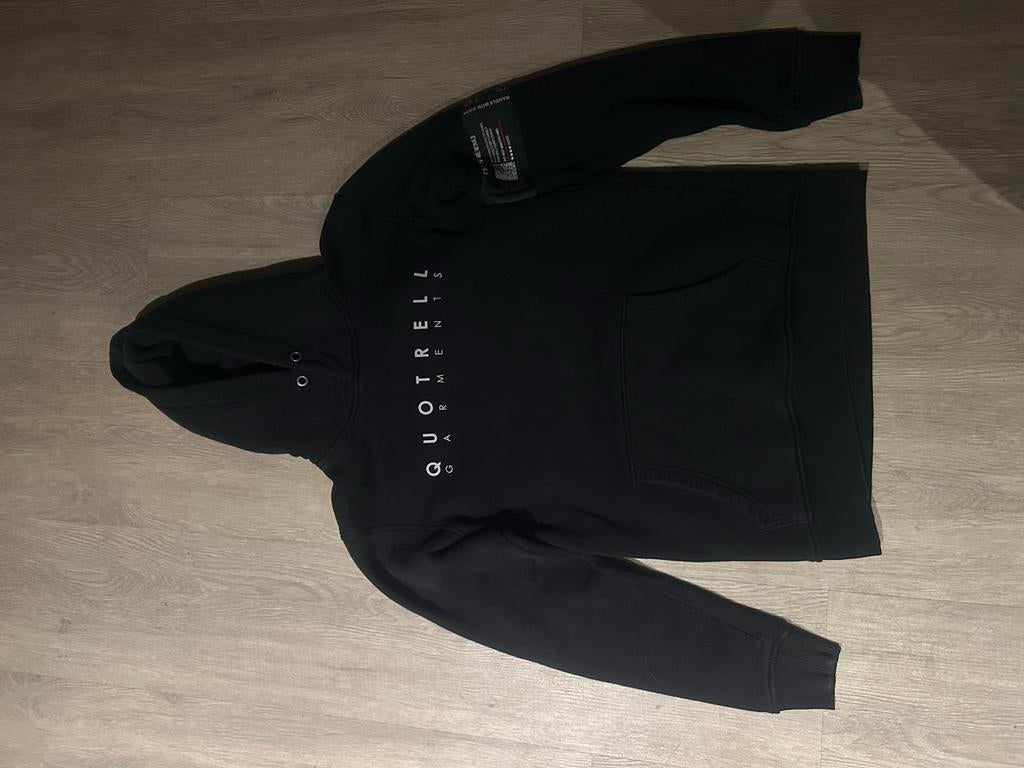 Quotrell joggingpak (broek en trui) maat S, Kleding | Heren, Sportkleding, Zwart, Ophalen of Verzenden, Zo goed als nieuw, Algemeen