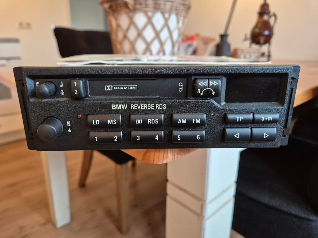 BMW Bavaria C Reserve RDS radio / cassette, Auto diversen, Ophalen of Verzenden, Gebruikt
