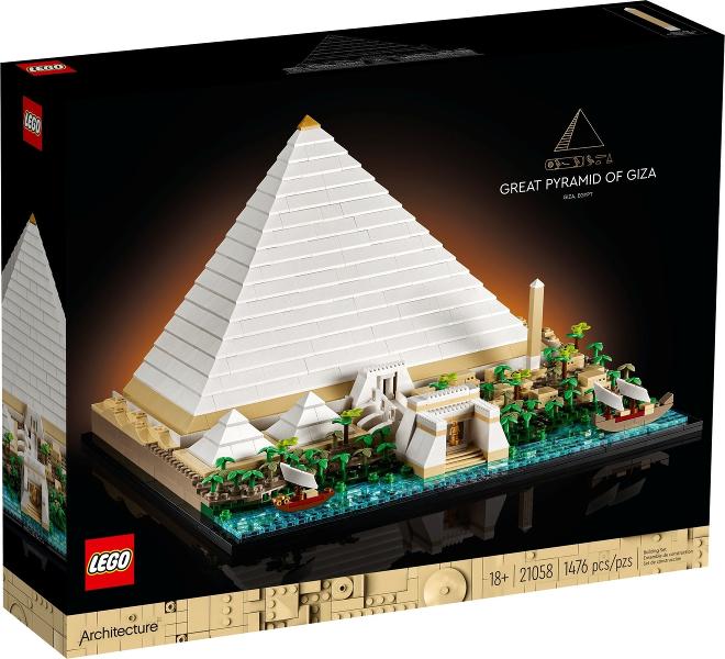 LEGO | Grote Piramide van Gizeh | 21058, Lego, Lego, Nieuw, Ophalen of Verzenden