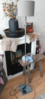 Vloerlamp Aura peeperkorn  inclusief Aura peeperkorn kap., Huis en Inrichting, Ophalen, 100 tot 150 cm, Zo goed als nieuw, Stof