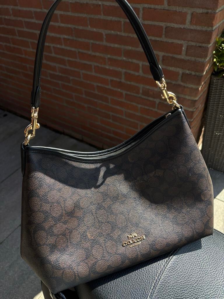 Originele Coach tas, Sieraden, Tassen en Uiterlijk, Tassen | Damestassen, Ophalen of Verzenden, Gebruikt, Bruin, Handtas