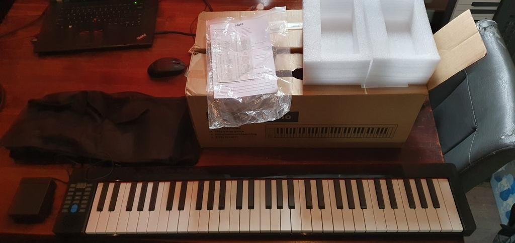 Oefenpiano, opvouwbaar en usb-oplaadbaar, Muziek en Instrumenten, Orgels, Ophalen of Verzenden, 2 klavieren, Orgel