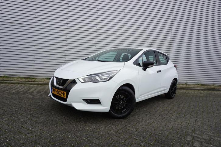 Nissan Micra 1.0L Visia+ Airco / Cruise / BT / Elektr. ramen, Auto's, Nissan, Bedrijf, Te koop, Micra, ABS, Airbags, Airconditioning