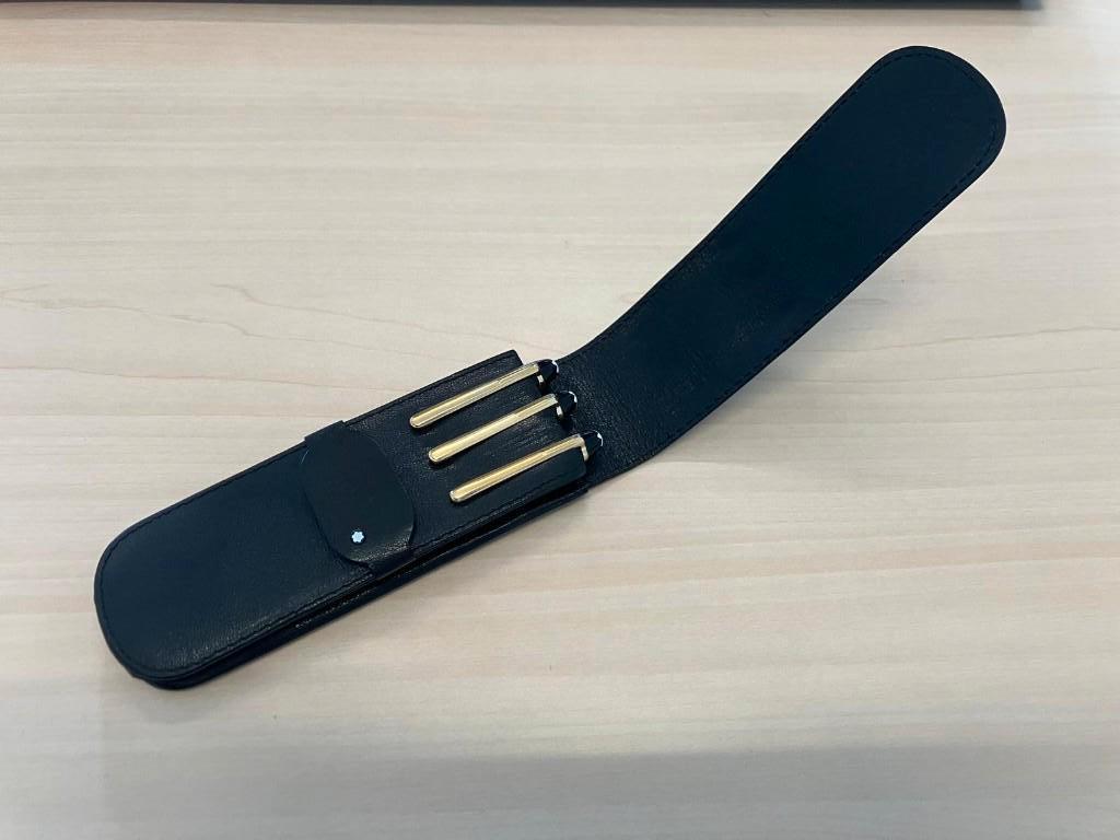 Mont Blanc Meisterstuck set van 3, Verzamelen, Pennenverzamelingen, Ophalen of Verzenden, Zo goed als nieuw, Balpen, Mont Blanc