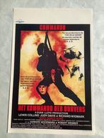 WHO DARES WINS   filmposter  36-54 cm    Used, Ophalen of Verzenden, Gebruikt, Deurposter of groter, Film en Tv