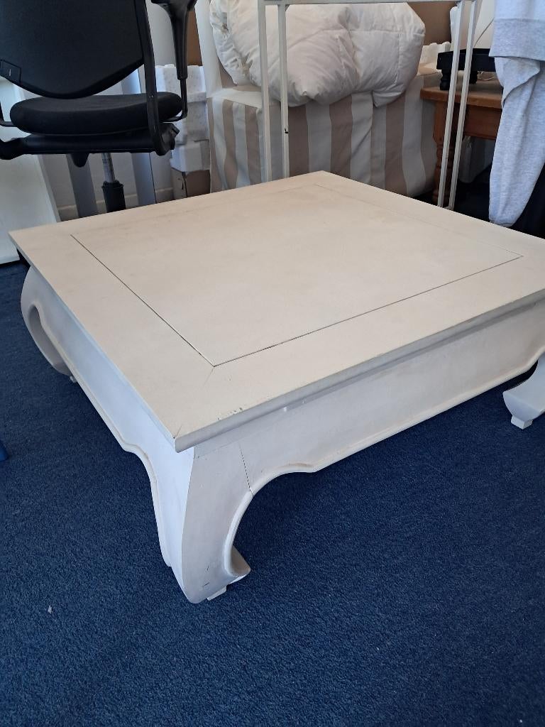 Salontafel, Huis en Inrichting, Tafels | Salontafels, Ophalen, Gebruikt, 100 tot 150 cm, Opium tafel