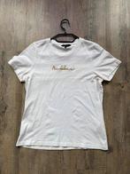 Witte Nikkie T-shirt met gouden logo. Maat 36 (S). ZGAN!, Kleding | Dames, T-shirts, Wit, Ophalen of Verzenden, Zo goed als nieuw
