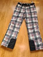 Nieuwe mountain peak skibroek grijs zwart, wit, rood maat S, Kleding | Dames, Wintersportkleding, Ophalen, Nieuw, Maat 38/40 (M)