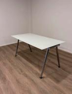 Ikea galant bureau- wit, Ophalen of Verzenden, In hoogte verstelbaar, Gebruikt