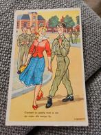 H Rotgans soldaten humor, Verzamelen, Ansichtkaarten | Themakaarten, Ophalen of Verzenden, Voor 1920, Overige thema's