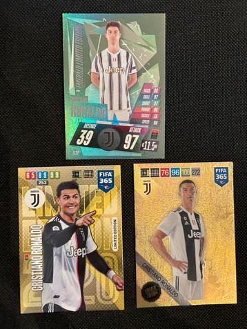 Drie Cristiano Ronaldo Limited Editon kaartjes beschikbaar voor biedingen