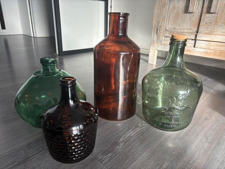 Vazen van Loods 5, Huis en Inrichting, Woonaccessoires | Vazen, Zo goed als nieuw, Overige kleuren, Minder dan 50 cm, Glas, Ophalen