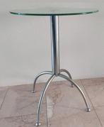 Glazen Bijzettafel - Stijlvol Design, Huis en Inrichting, Ophalen, Zo goed als nieuw