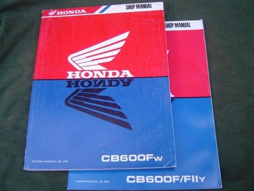 HONDA CB600F w 1998 shop manual CB600 F werkplaatsboek 2000, Motoren, Handleidingen en Instructieboekjes, Honda, Ophalen of Verzenden