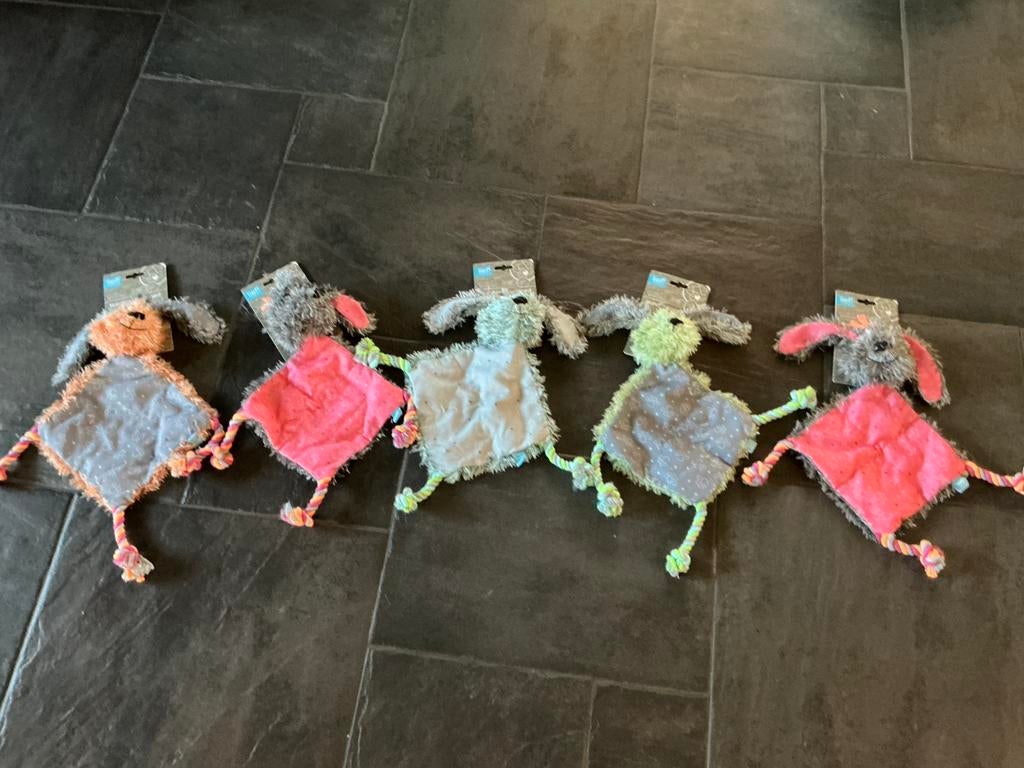 NIEUW set van LIEF honden speeltjes, Ophalen of Verzenden, Nieuw, Knuffels