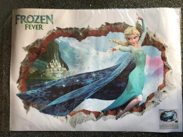 FROZEN muursticker 2 soorten beschikbaar voor biedingen
