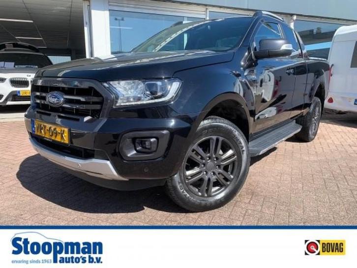 Ford RANGER 2.0 Wildtrak 4x4 Aut. X-tra Cab. Clima Bedcover, Auto's, Ford, Bedrijf, Ranger, 4x4, ABS, Adaptive Cruise Control