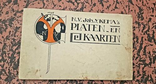 Oude Catalogus Joh.Ykema wandplaten,wandkaarten en teekenpla, Boeken, Catalogussen en Folders, Gelezen, Catalogus, Verzenden