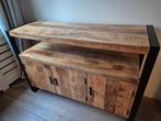Dressoir van mango hout, Ophalen, 100 tot 150 cm, Zo goed als nieuw, 25 tot 50 cm