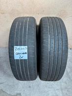 2x 215-65-17 Continental EcoContact 6 Zomerbanden, Ophalen, 17 inch, Band(en), Personenwagen