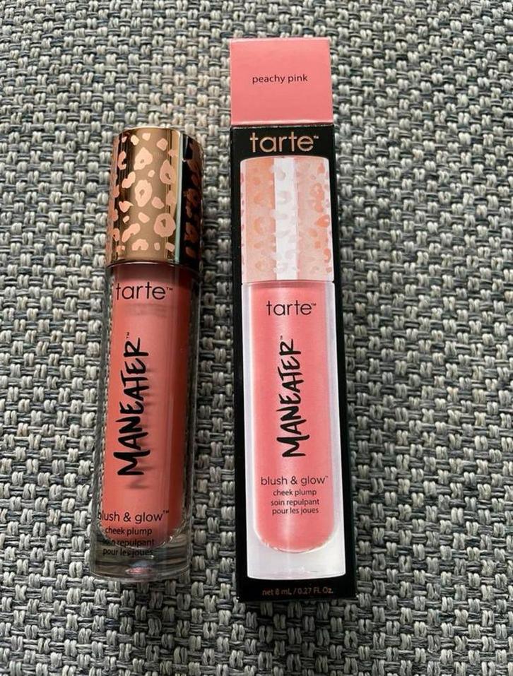 Tarte Maneater Blush & Glow Cheek Plump- 2 kleuren- Nieuw!, Sieraden, Tassen en Uiterlijk, Uiterlijk | Cosmetica en Make-up, Nieuw