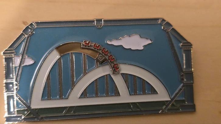Bart Baan Efteling Pin - Beweegbare Karretjes!, Verzamelen, Speldjes, Pins en Buttons, Zo goed als nieuw, Speldje of Pin, Overige onderwerpen