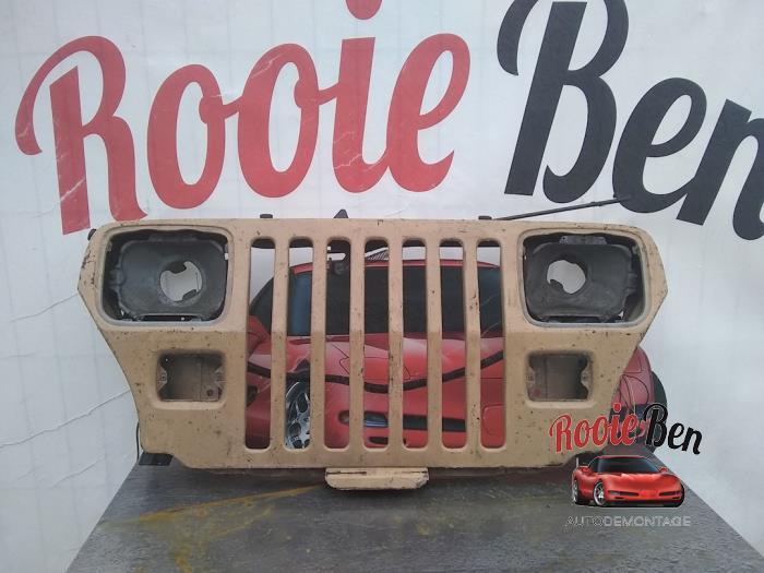 Grille van een Jeep Wrangler, Auto-onderdelen, Carrosserie en Plaatwerk, Jeep, Gebruikt, 3 maanden garantie, Ophalen of Verzenden
