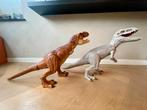 Jurassic Park T -Rex en Indominus Rex Super Colossal, Kinderen en Baby's, Speelgoed | Actiefiguren, Ophalen, Gebruikt
