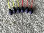 adv 101 / NIEUW set 6 dobbers TUBERTINI 0,50gr, Watersport en Boten, Ophalen of Verzenden, Nieuw, Dobber of Lood