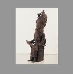 Authentiek Edo Oba Brons Benin 19e–20e eeuw (251225-01), Ophalen of Verzenden