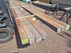 7 Hardhouten palen / balken 11x11 cm - nr: HB9, Tuin en Terras, Palen, Balken en Planken, Ophalen, Nieuw, 250 cm of meer, Hardhout