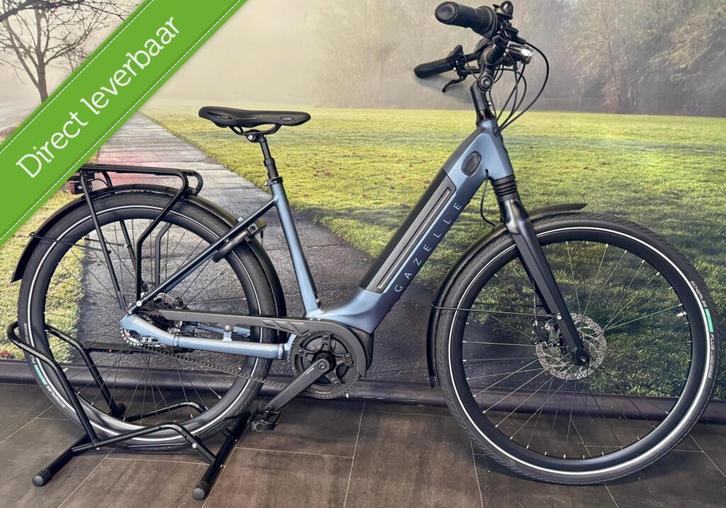 Gazelle Ultimate C8+ | Electrische Fiets | Riem-aandrijving, Fietsen en Brommers, Elektrische fietsen, Zo goed als nieuw, Gazelle