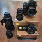 Nikon d800 12750kliks set met 20 50 85 70-200mm, Ophalen of Verzenden, Gebruikt