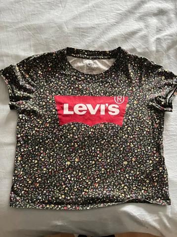 Levi's T-shirt Bloemenprint Maat M beschikbaar voor biedingen