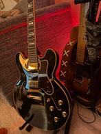 Epiphon sheraton Pro II Ebony, Muziek en Instrumenten, Snaarinstrumenten | Gitaren | Elektrisch, Semi-solid body, Epiphone, Met versterker