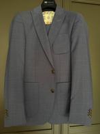Maatwerk kostuum - maat 46 blauw met ruit, Kleding | Heren, Kostuums en Colberts, Ophalen of Verzenden, Zo goed als nieuw, Maat 46 (S) of kleiner