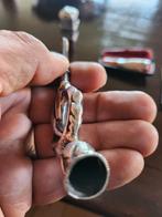 Antieke Zilver & Barnsteen Sigarettenhouders + WHV Bakje, Antiek en Kunst, Ophalen of Verzenden