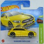 Hotwheels '19 Mercedes-Benz A-Class (geel), Nieuw, Ophalen of Verzenden, Auto, Hotwheels