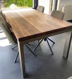 Robuuste eettafel Xooon, Huis en Inrichting, Ophalen, Overige materialen, Gebruikt, 100 tot 150 cm