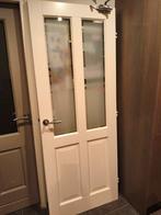 Binnendeur Cando stomp 200*78 cm met facet glas., Doe-het-zelf en Verbouw, Deuren en Horren, Ophalen, Gebruikt, Minder dan 80 cm