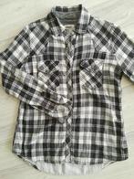 DENIM CO bloes grijs ecru ruit maat 38 - nieuw -, Maat 38/40 (M), Nieuw, Ophalen of Verzenden, Grijs
