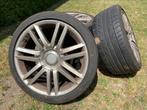 Velgen set met banden, Dunlop, 225/40 R18, 5x100, Auto-onderdelen, Ophalen of Verzenden, 225 mm, 18 inch, Zomerbanden