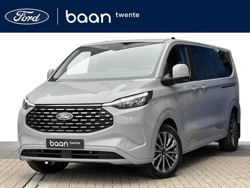 Ford Transit Custom PHEV 233PK L2 Titanium X | Dubbel Cabine, Auto's, Bestelauto's, Bedrijf, Te koop, ABS, Achteruitrijcamera